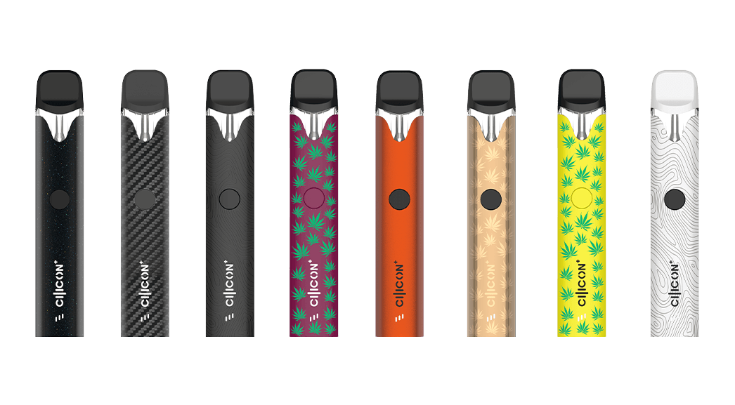Multiple options for Cannabis Vaporizer - FLARE X2 Cilicon