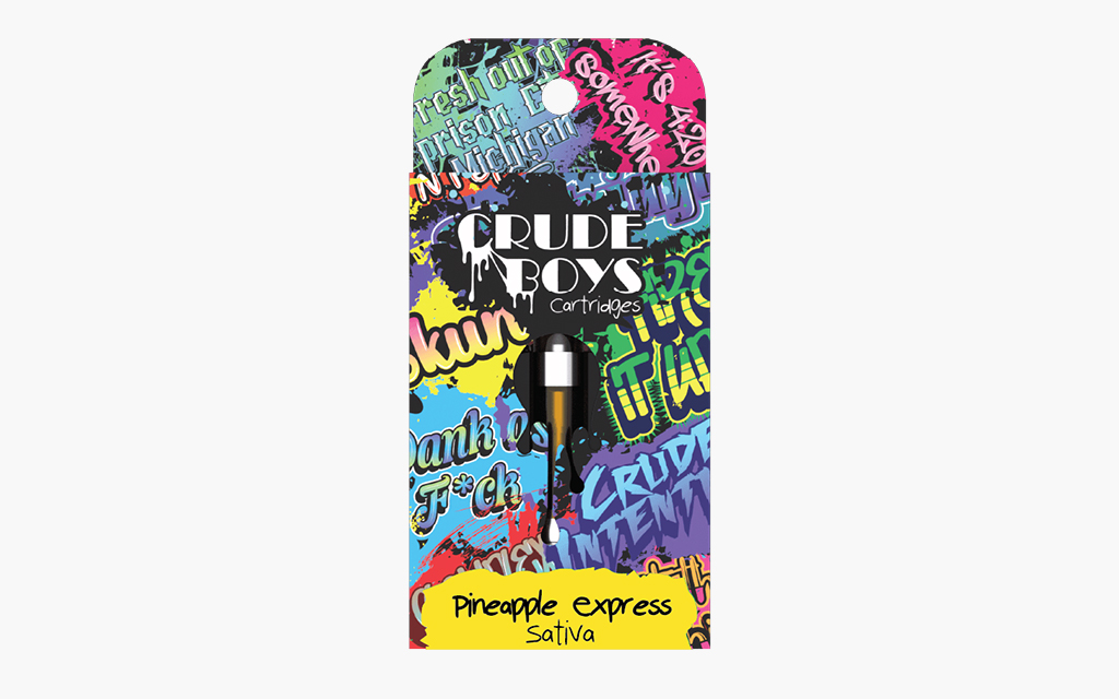 Pineapple Express - Crude Boys 1g Cartridge