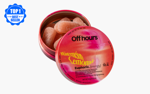 New-York-Best-Selling-Edibles-Off-Hours-–-THC-CBG-10-2-Euphoric-Watermelon-Lemonade-Sour-Gummies-10-Pack-100mg-THC-20mg-CBG