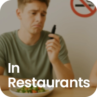 In Restaurants