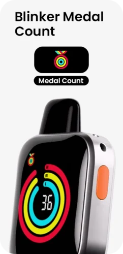 Blinker Medal Count Mobile