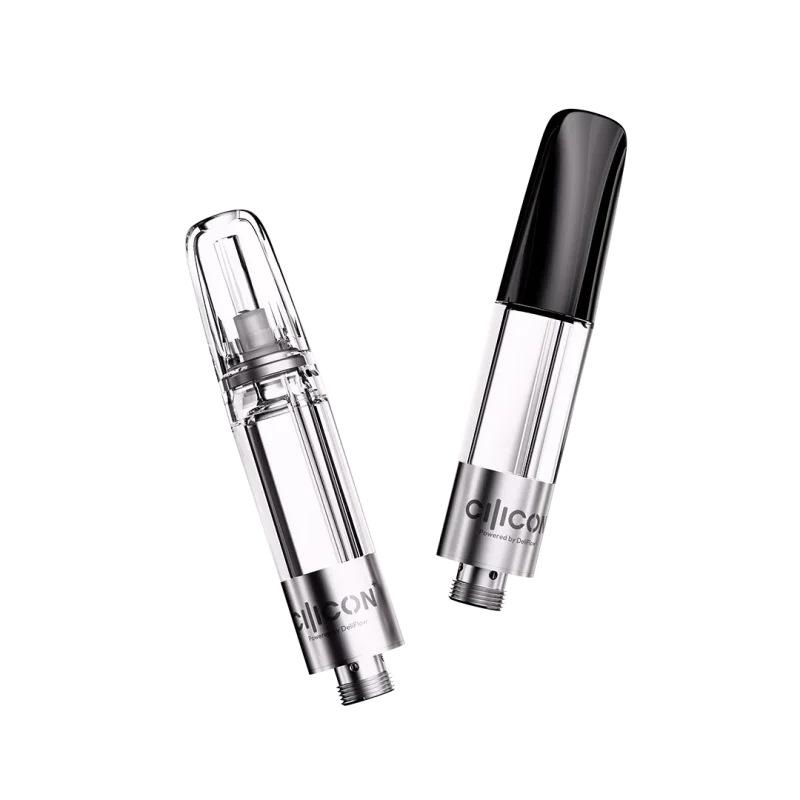 AMBER Postless Ceramic 510 Cartridge with Crystal Clear Chamber